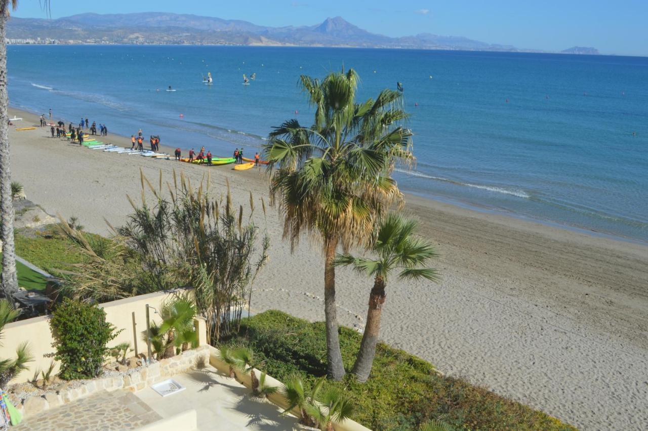 Excepcional Apartamento Amanecer Al Borde De Playa Y Mar, En Chalet Roquetes Alicante Dış mekan fotoğraf