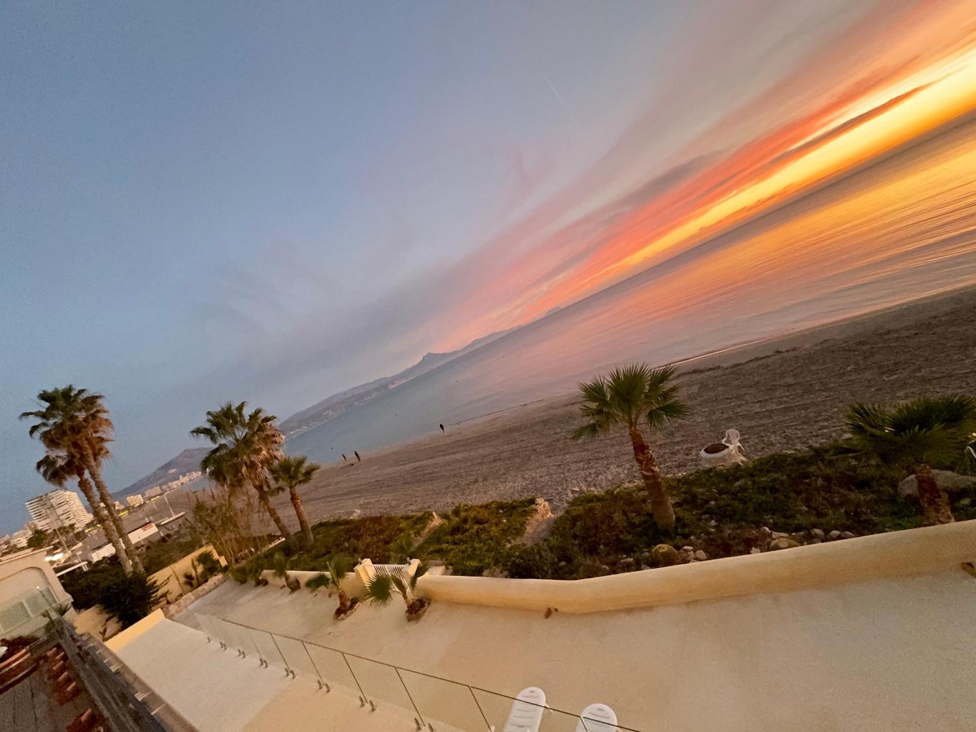 Excepcional Apartamento Amanecer Al Borde De Playa Y Mar, En Chalet Roquetes Alicante Dış mekan fotoğraf