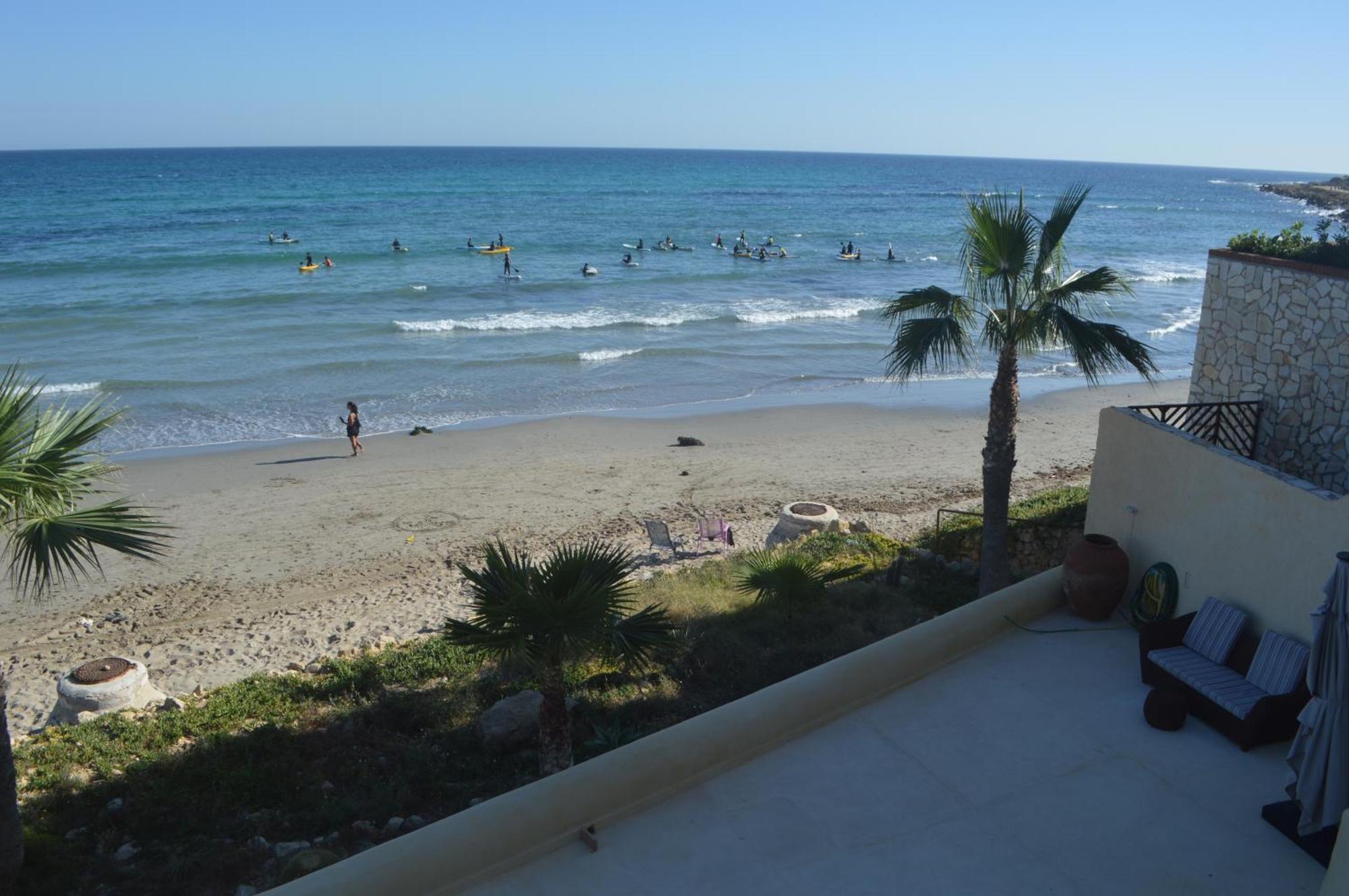 Excepcional Apartamento Amanecer Al Borde De Playa Y Mar, En Chalet Roquetes Alicante Dış mekan fotoğraf
